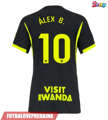 Lacne Ženy Futbalové dres Atletico Madrid Alex Baena #10 2026-27 Krátky Rukáv - Preč
